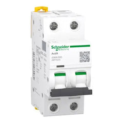 Schneider Mini circuit breaker, D, 2-pole, 10kA, 25A