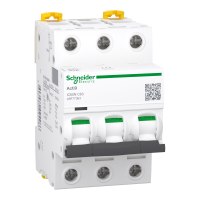 Schneider Mini circuit breaker, C, 3-pole, 10kA, 63A Schneider Electric