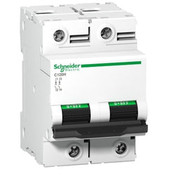 Schneider Miniature circuit-breaker, C-curve, 2-pole, 15kA, 80A
