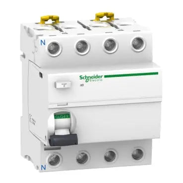 Schneider RCCB, type AC, 4-pole, 30mA, 63A