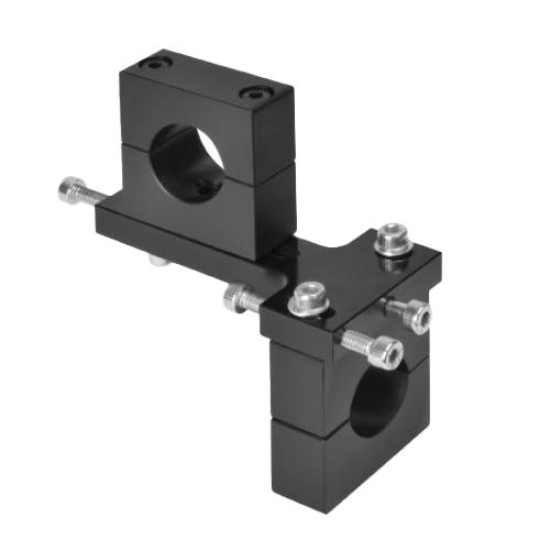 Lap Bracket for mounting on precision tube, tilt laser - Rubicon Industrial Automation