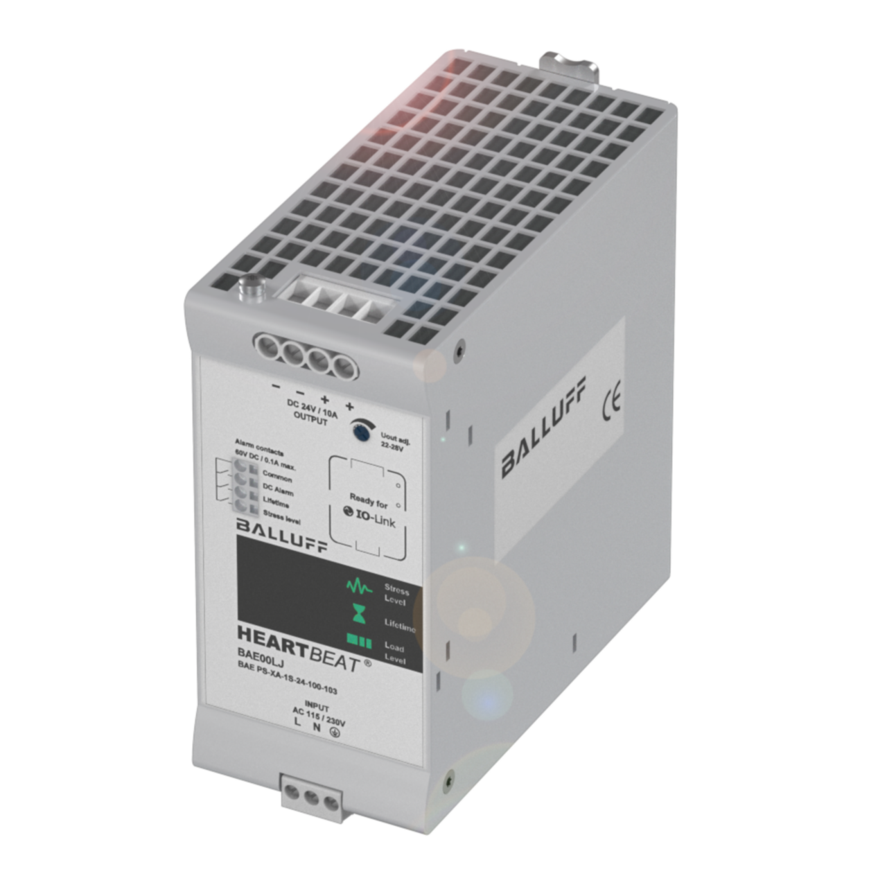 Balluff BAE PS-XA-1S-24-100-103 Heartbeat® PSU, IO-link