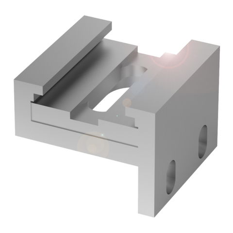 Balluff BAM MC-XA-028-B06-1 Clamp without fixed stop, aluminium