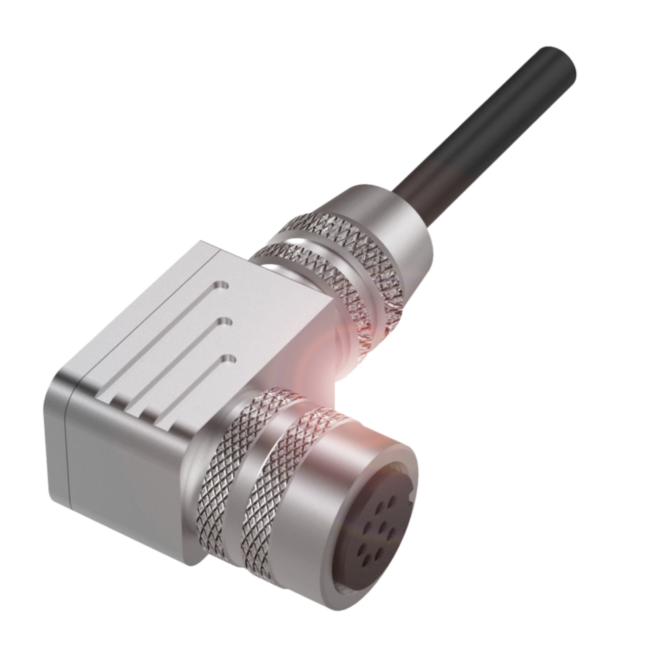 Balluff Cordset, M16 x 0.75 female 90deg, 8-pin, 30m Balluff