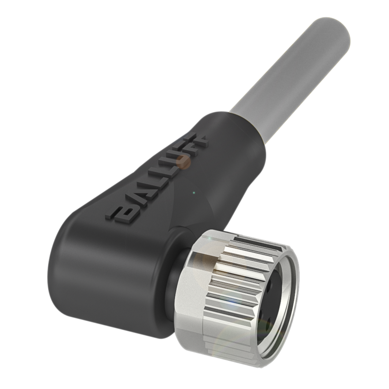 Balluff Cordset, M8 female 90deg A-code, 3-pin, 5m Balluff