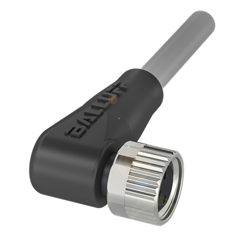 Balluff Cordset, M8 female 90deg A-code, 3-pin, 5m Balluff