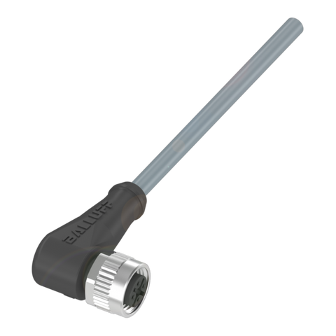 Balluff Cordset, M12 female angled A-code, 5-pin, 5m Balluff