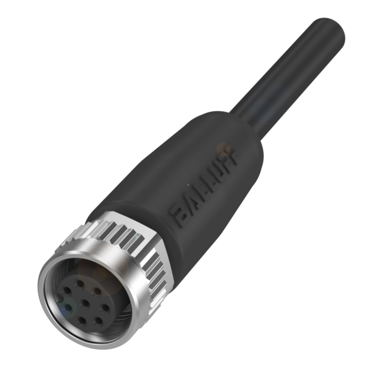 Balluff Cordset, M12 female 0deg A-code, 8-pin, 2m Balluff