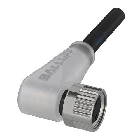 Balluff Cordset, M8 Female 90deg A-code, 3-pin, 5m