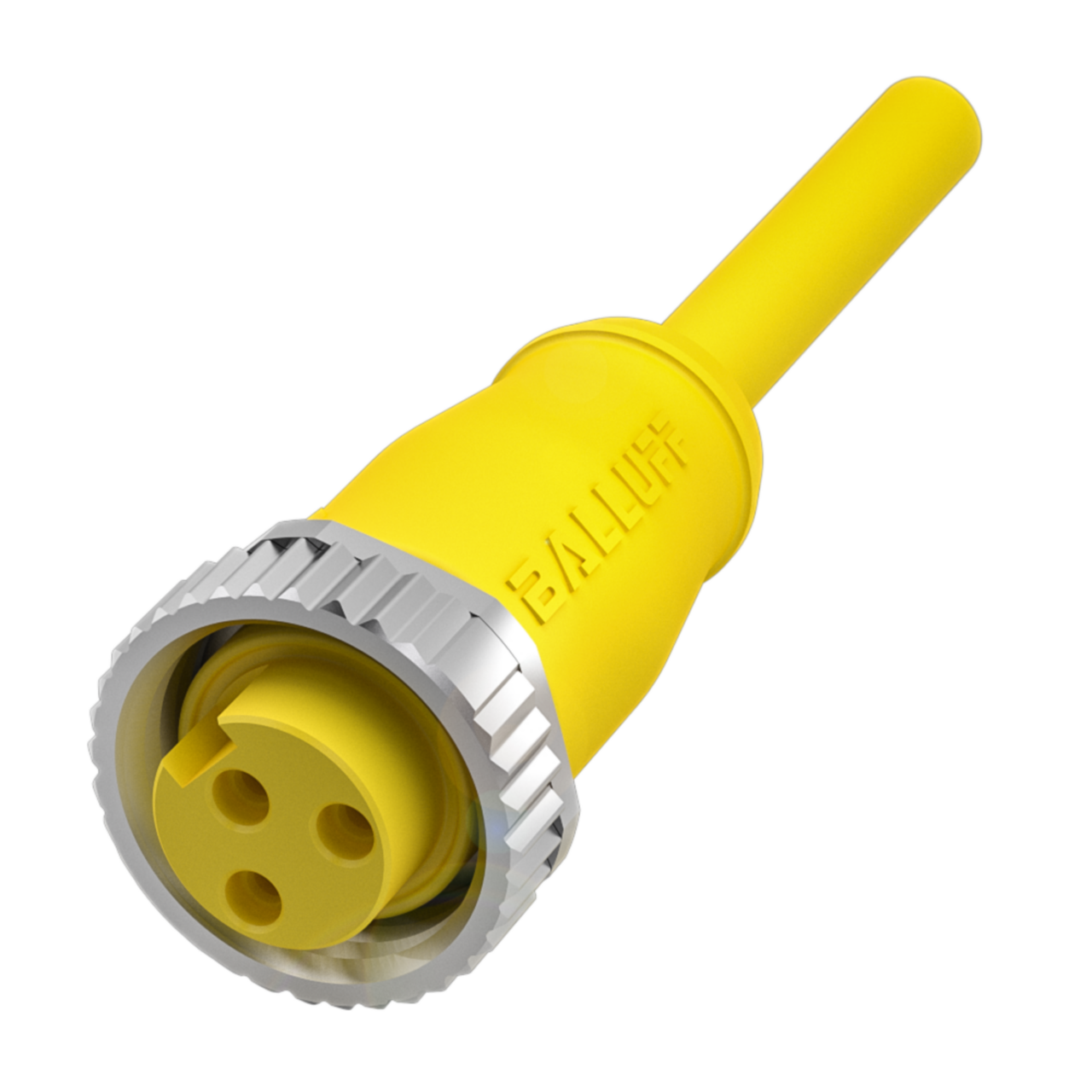 Balluff Cordset, 7/8" female 0deg, 3-pin, 5m