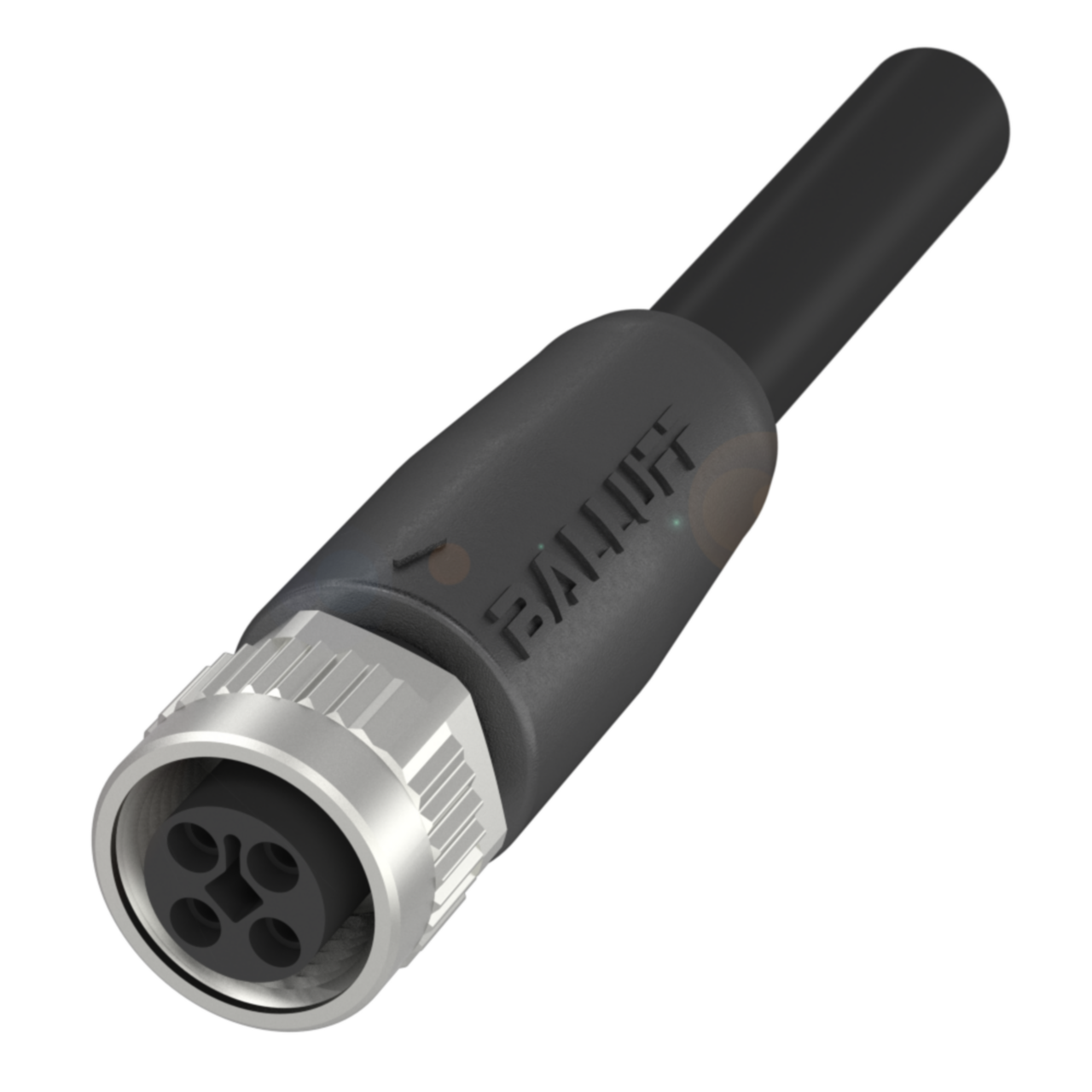 Balluff Cordset, M12 female 0Â° T-code, 4-pin, 10m Balluff