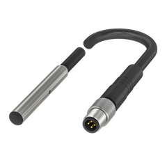 Balluff Inductive standard sensor, PNP, NO, D4.0, flush, M5 PUR Balluff