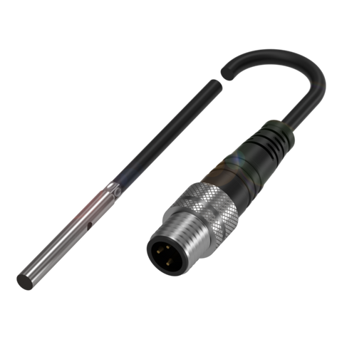 Balluff Inductive standard sensor, PNP, NO, D3.0, flush, M8 3-pin