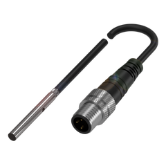 Balluff Inductive standard sensor, PNP, NO, D3.0, flush, M8 3-pin