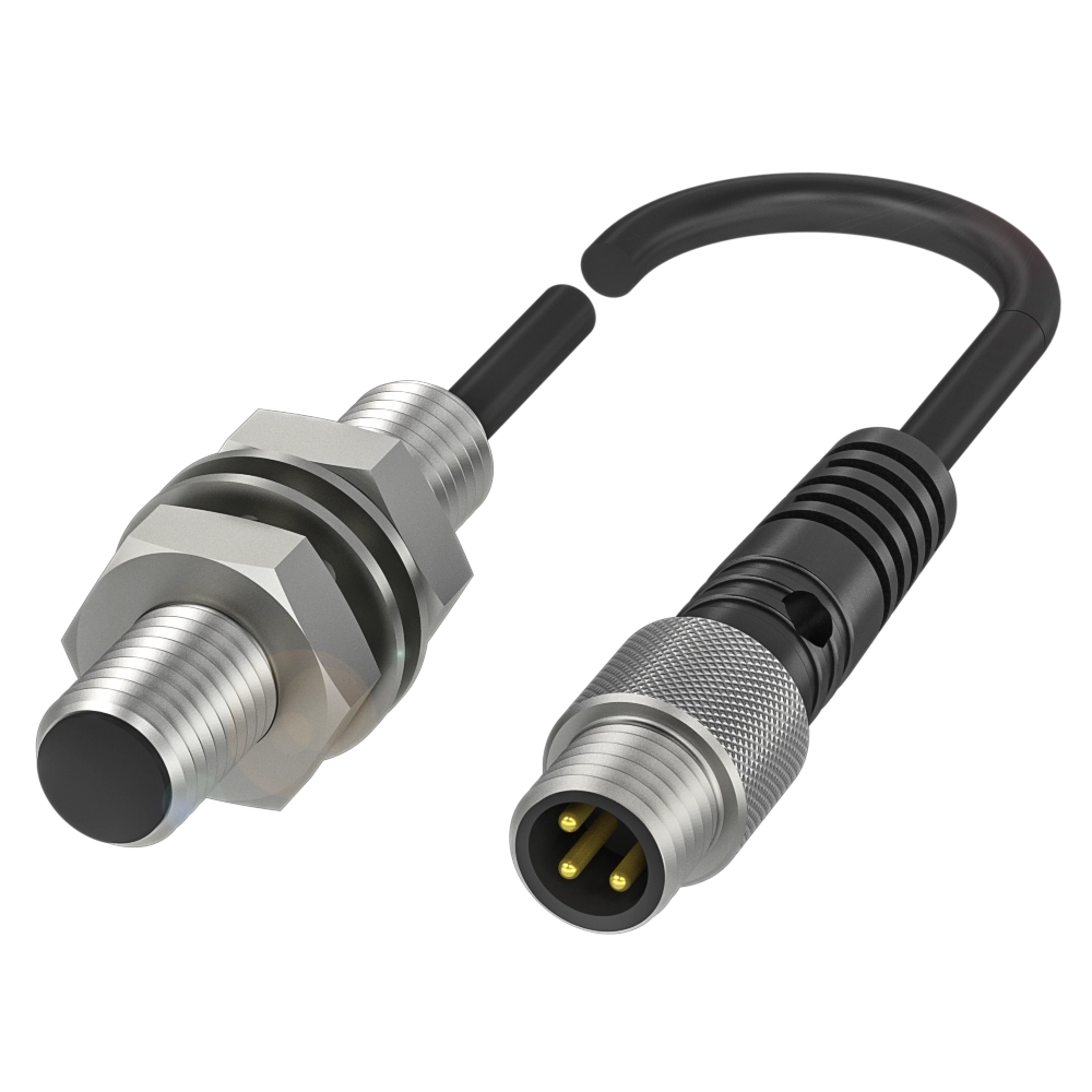 Balluff Inductive standard sensor, PNP, NO, M8, flush, M8 3-pin Balluff