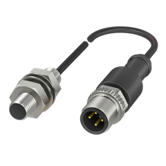 Balluff Inductive standard sensor, PNP, NO, M8, flush, M12 4-pin