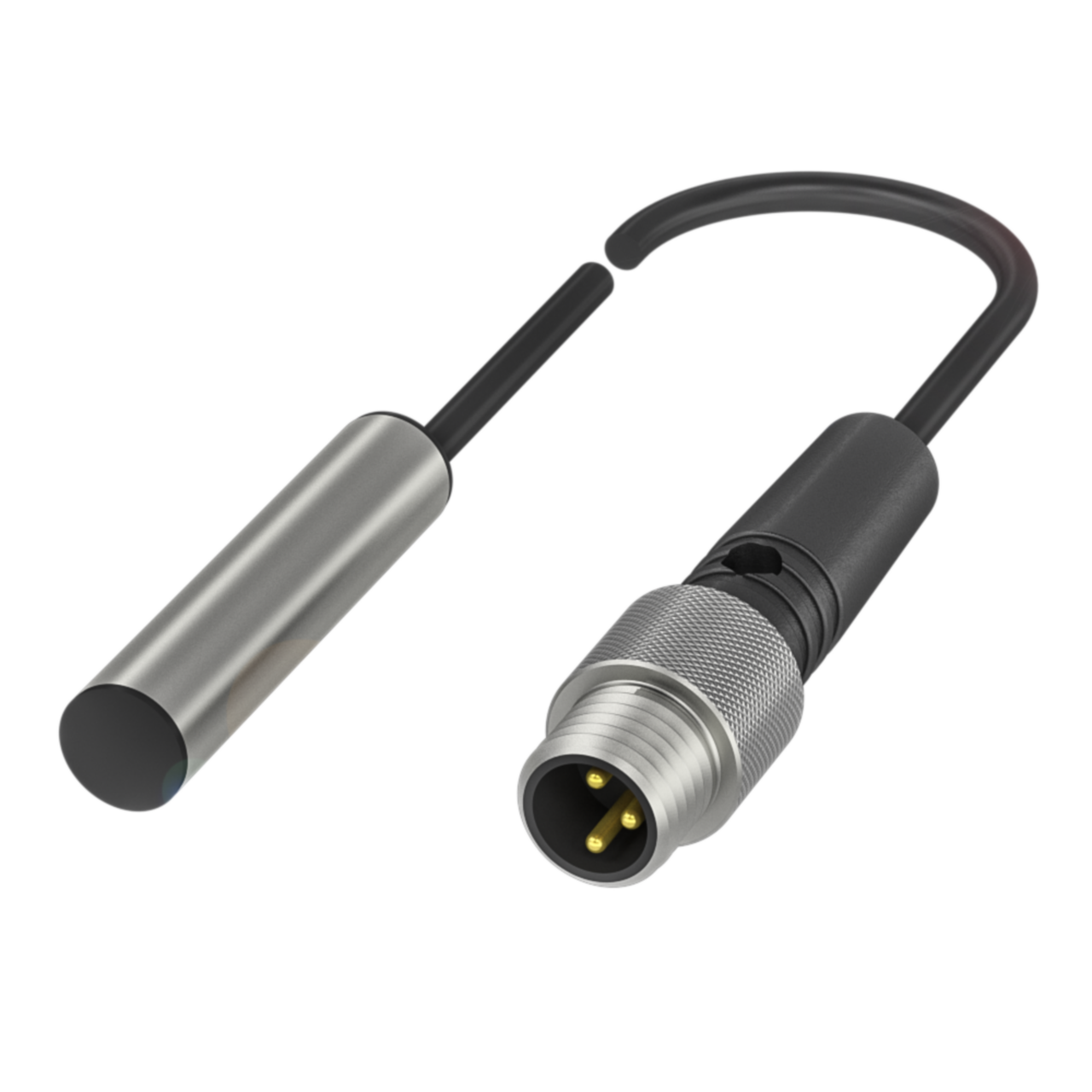 Balluff Inductive standard sensor, PNP, NO, D6.5, flush, M8 3-pin