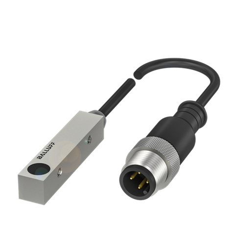 Balluff Inductive standard sensor, PNP, NO, flush,12 4-pin