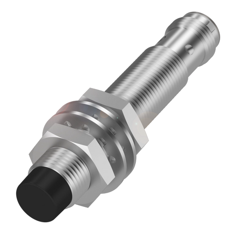Balluff Inductive standard sensor, PNP, NO, M12, M12 4-pin, flush