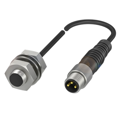 Balluff Inductive standard sensor, PNP, NO, M8, flush, M8 3-pin Balluff