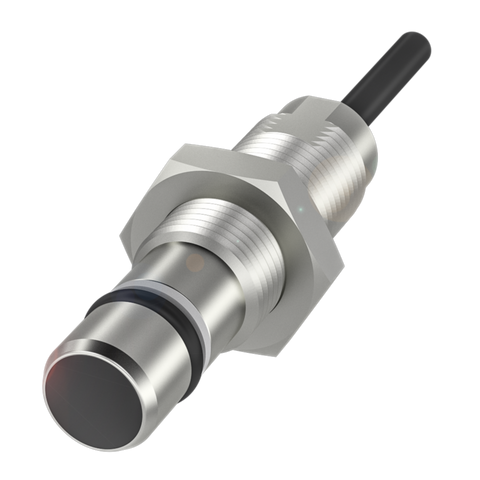 Balluff Pressure-rated inductive sensor, PNP, NO, M12, flush, 5m PUR
