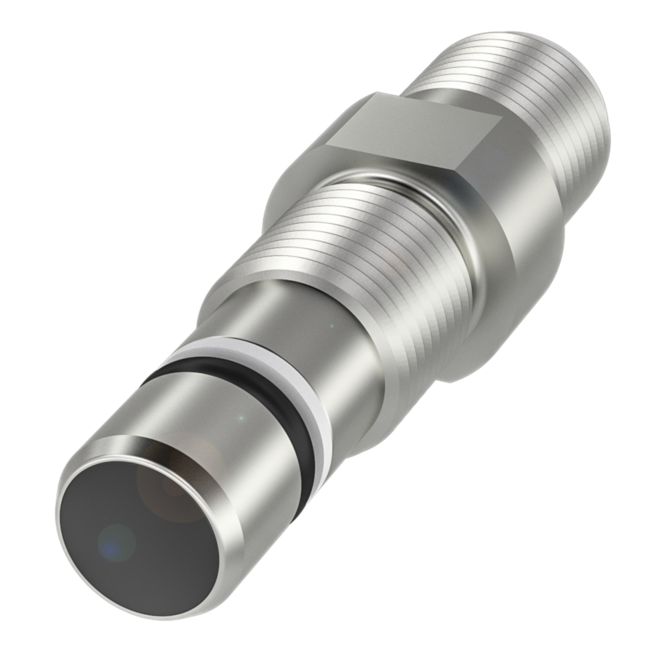 Balluff Pressure-rated inductive sensor, PNP, NO, M12, flush, M12 4-pin