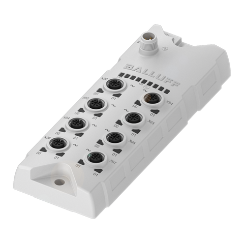 Balluff IO-Link sensor/actuator hub, male, 4-pin / female, 5-pin