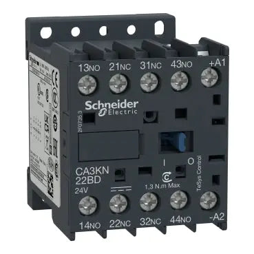 Schneider TeSys K Control Relay 2NO + 2NC, 24V DC Stan. Coil