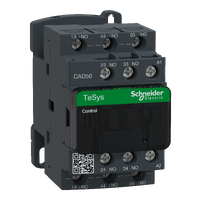 Schneider Control relay, 5NO, 220VAC standard coil Schneider Electric