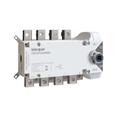 Telergon Changeover switch, size 00, 3P + N, 100A Telergon