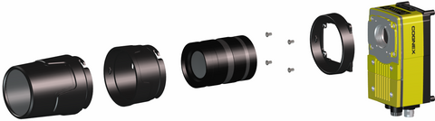 Cognex In-Sight 7000 C-mount cover, plastic, (L) 77mm, ?55mm Cognex