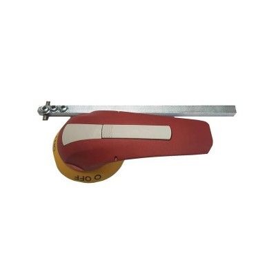Telergon Emergency external handle, included shaft, size 0