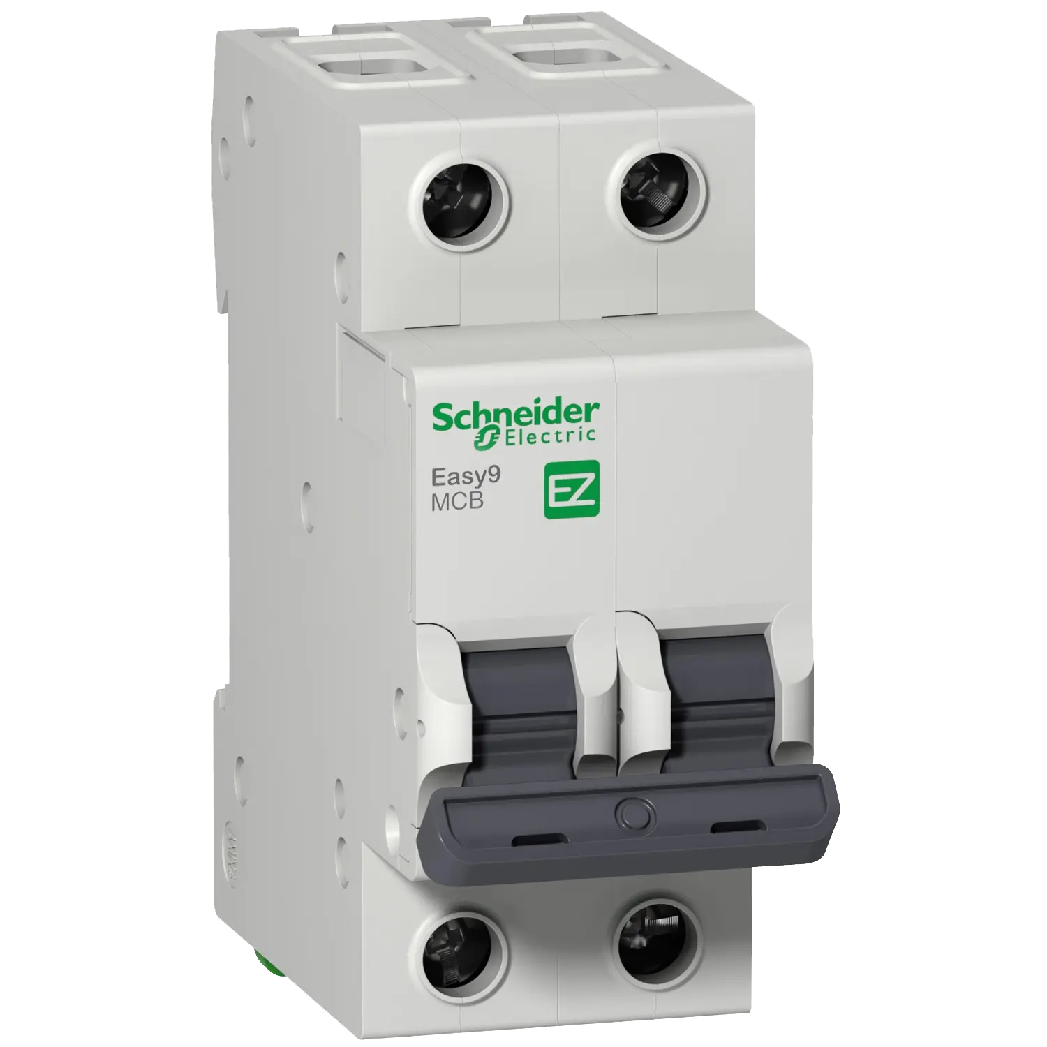 Schneider Mini circuit breaker, C-curve, 2-pole, 10A
