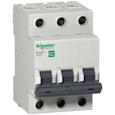 Schneider Mini Circuit Breaker, C-curve, 3-pole, 16A