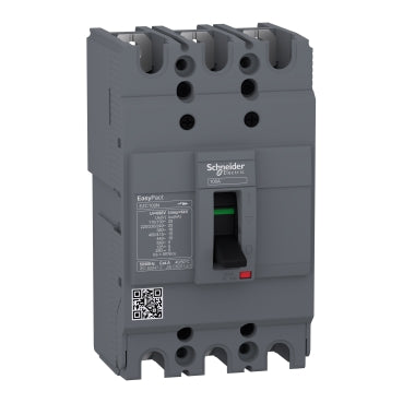 Schneider Circuit breaker, thermal magnetic, 3-pole, 50A Schneider Electric