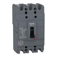 Schneider Circuit breaker, thermal magnetic, 3-pole, 60A Schneider Electric