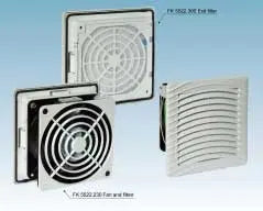 Linkwell Fan and filter, panel mount, IP54, 150x151, 24VDC