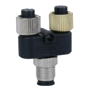 Schneider Y-connector, 2 x M12 to 1 x M12 Schneider Electric