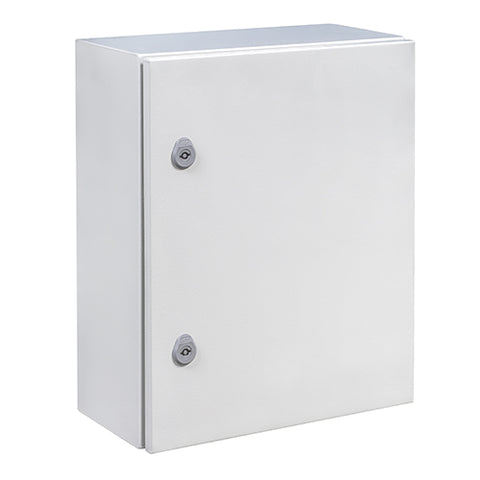 IDE Cabinet w/ mounting plate, opaque door, 500x400x200mm