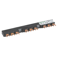 Schneider Comb busbar, 3 tap-offs, 54mm pitch, 63A Schneider Electric