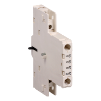 Schneider Auxiliary contact block, 1NO + 1NC, 6A Schneider Electric