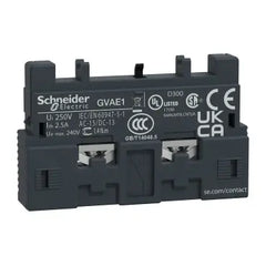 Schneider Auxiliary contact, 1 NO/NC, 24 - 240VAC