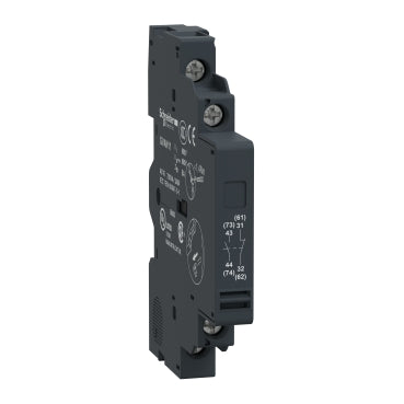 Schneider Auxiliary contact block, 1NO + 1NC Schneider Electric