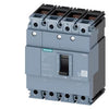 Siemens MCCB, frame size 100, 4-pole, 50A, 16kA