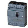 Siemens Sentron Molded case circuit breaker, fixed mount, 4-pole, 630A, 55kA