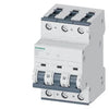 Siemens Miniature circuit breaker, 3-pole, 400V, 6kA, 63A