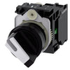 Siemens Selector switch, 2 positions, illuminable, 1NO, 22mm