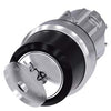Siemens Ronis Key-operated switch, metal, 2 position, 22mm