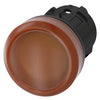 Siemens Indicator light, round, plastic, amber, 22mm