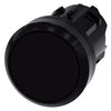 Siemens Pushbutton, momentary contact, plastic, black, 22mm